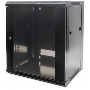 Купить Intellinet Double Section - Wandschrank - Schwarz, RAL 7021 - 6U - 48,3 cm (19") (713740) в магазине wardena.ru