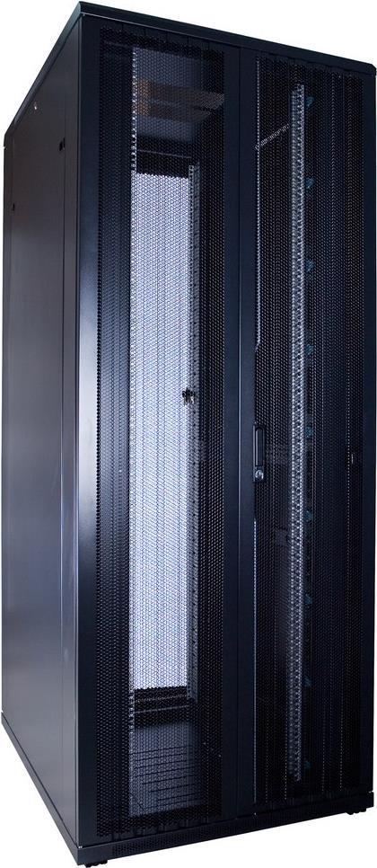 Купить DSIT 42 HE 48,30cm (19") Serverschrank, mit perforierten Doppelflügeltüren vorne und hinten (BxTxH) 800x1000x2000mm (DS8042DD) в магазине wardena.ru