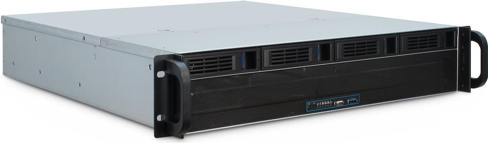 Купить Inter-Tech 2U 2404L S-ATA - Rack - Server - Stahl - Schwarz - Grau - micro ATX - Mini-ITX - 2U (88887348) в магазине wardena.ru
