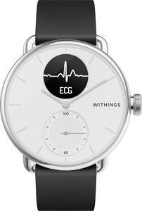 Купить Withings ScanWatch 4,06 cm (1.6" ) Weiß GPS (HWA09-model 1-All-Int (38-white)) в магазине wardena.ru