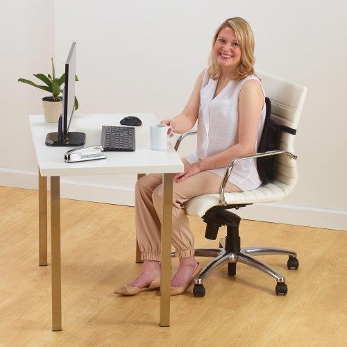 Купить Kensington SmartFit Conform Back Rest - Rückenstütze - Schwarz (K60412WW) в магазине wardena.ru