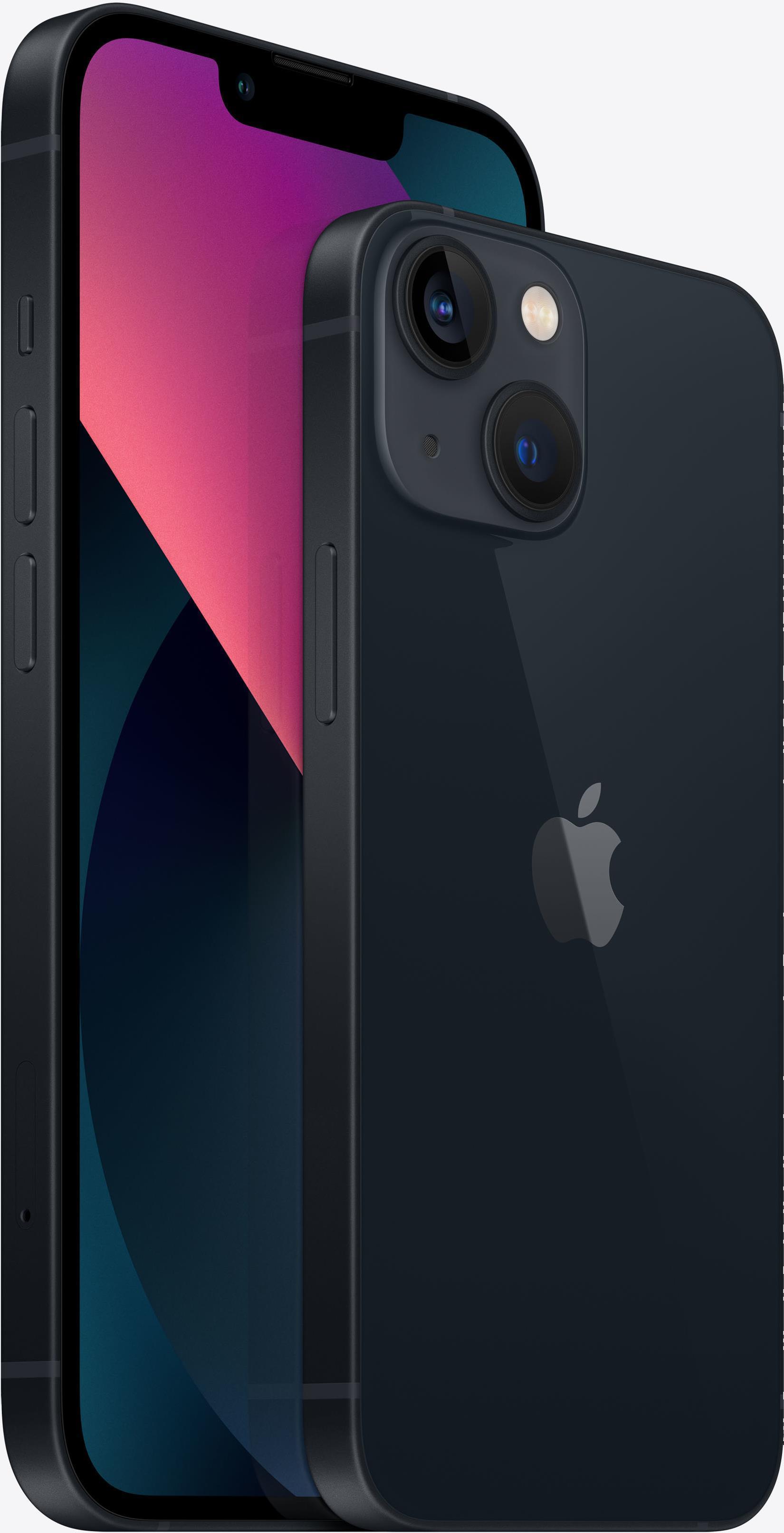 Купить Apple iPhone 13 - Smartphone - Dual-SIM - 5G NR - 128GB - 6.1" - 2532 x 1170 Pixel (460 ppi (Pixel pro" )) - Super Retina XDR Display - 2 x Rückkamera 12 MP Frontkamera - Midnight (MLPF3ZD/A) в магазине wardena.ru