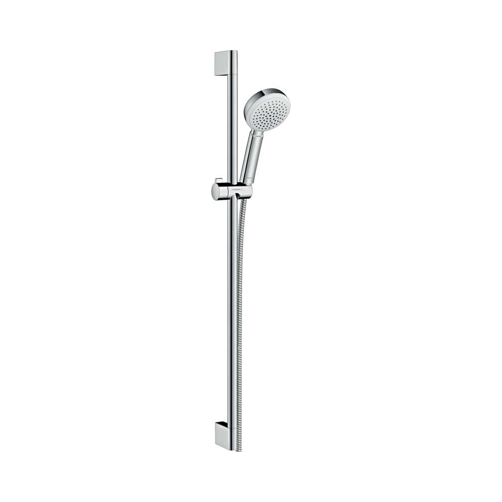 Купить Hansgrohe Crometta 100 1j Uni Душевой набор 0,90 хром-белый матовый 26658400 в магазине wardena.ru