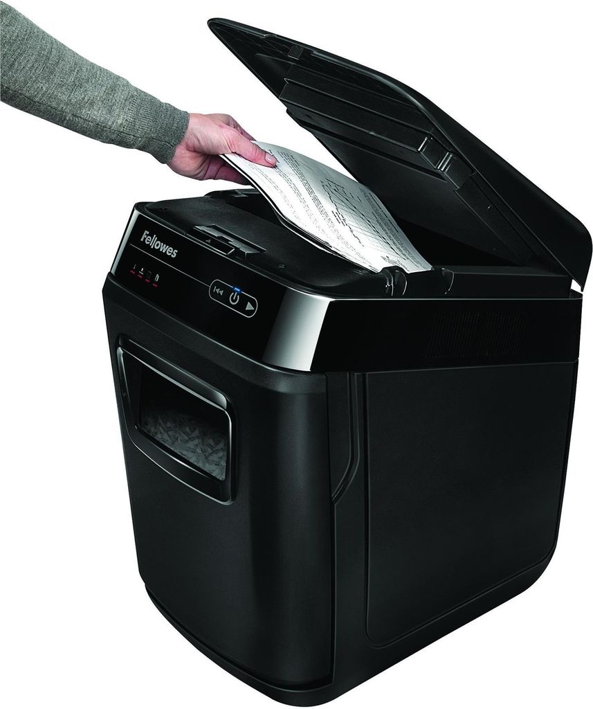 Купить Fellowes AutoMax 130C - Vorzerkleinerer - Kreuzschnitt - 4 x 51 mm - P-3 (4680101) в магазине wardena.ru