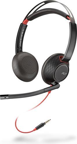 Купить HP POLY Poly Blackwire 5220 - Headset - On-Ear - kabelgebunden - 3,5 mm Stecker - Schwarz - Zertifiziert für Skype für Unternehmen, optimiert für UC, Avaya Certified, Cisco Jabber Certified (85Q68AA) в магазине wardena.ru