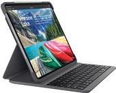 Купить Logitech Slim Folio Pro - Tastatur und Foliohülle - hinterleuchtet - Bluetooth - QWERTZ - Schweiz - für Apple 27,90cm (11") iPad Pro (1. Generation) (920-009157) в магазине wardena.ru