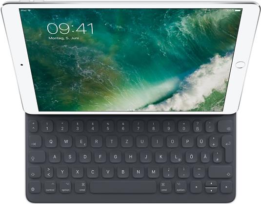 Купить Apple Smart - Tastatur und Foliohülle - Apple Smart connector - Deutsch - für 10.5"  iPad Pro (MPTL2D/A) в магазине wardena.ru
