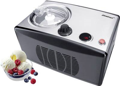 Купить Steba IC 150 Kompressor Eismaschine 1,5 l Schwarz - Edelstahl 150 W (055100) в магазине wardena.ru