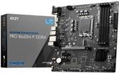 Купить MSI PRO B660M-P DDR4 - Motherboard - micro ATX - LGA1700-Sockel - B660 Chipsatz - USB-C Gen2, USB-C Gen1, USB 3,2 Gen 1 - Gigabit LAN - Onboard-Grafik (CPU erforderlich) - HD Audio (8-Kanal) (7D24-013R) в магазине wardena.ru