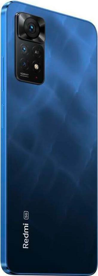 Купить Xiaomi Redmi Note 11 Pro 5G 16,9 cm (6.67" ) Dual-SIM Android 11 USB Typ-C 8 GB 128 GB 5000 mAh Blau (38136) (MZB0AW1EU) в магазине wardena.ru