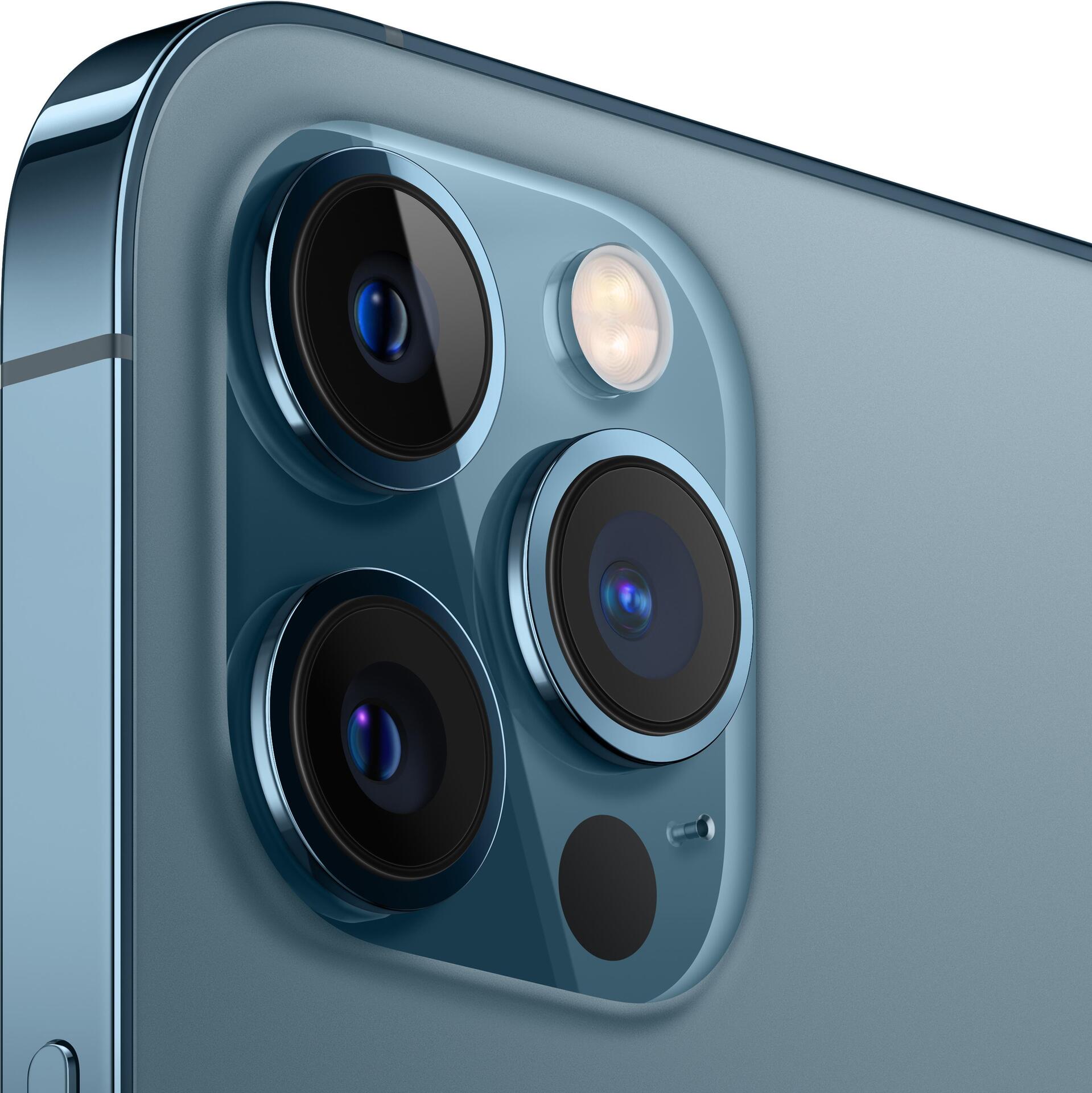 Купить Apple iPhone 12 Pro Max - 5G Smartphone - Dual-SIM / Interner Speicher 128 GB - OLED-Display - 6.7" - 2778 x 1284 Pixel - Triple-Kamera 12 MP, 12 MP, 12 MP - front camera 12 MP - Pazifikblau (MGDA3ZD/A) в магазине wardena.ru