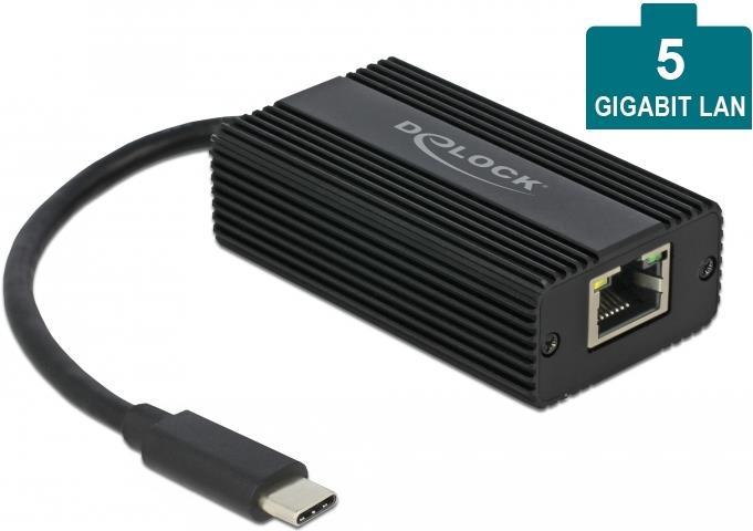 Купить Delock Adapter USB Type-C™ Stecker zu 5 Gigabit LAN (66088) в магазине wardena.ru