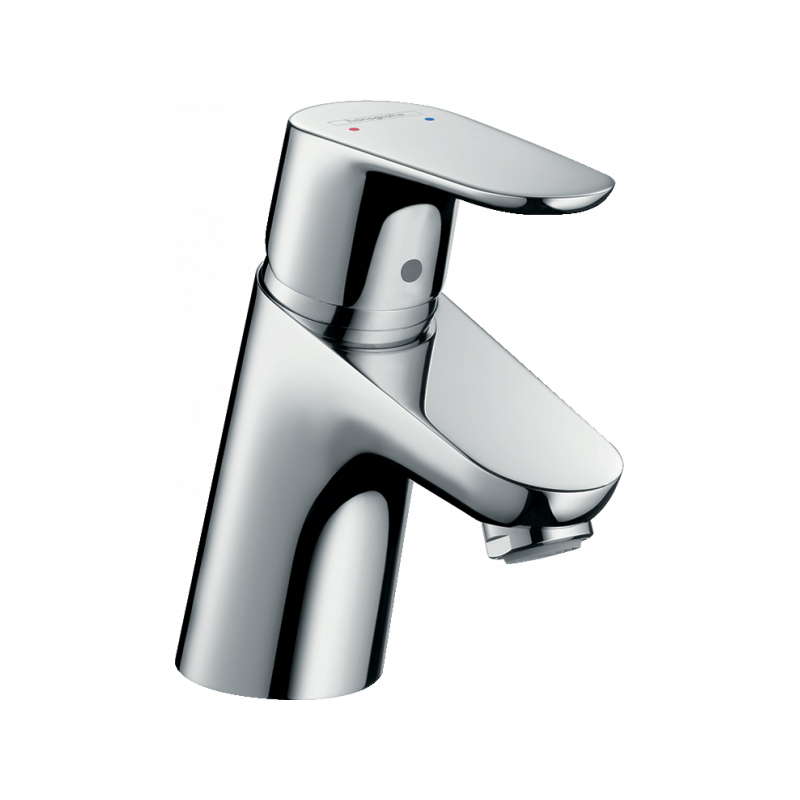 Купить Hansgrohe Focus Е2 Смеситель для раковины 70 однорычажный без сливного набора хром 31733000 в магазине wardena.ru