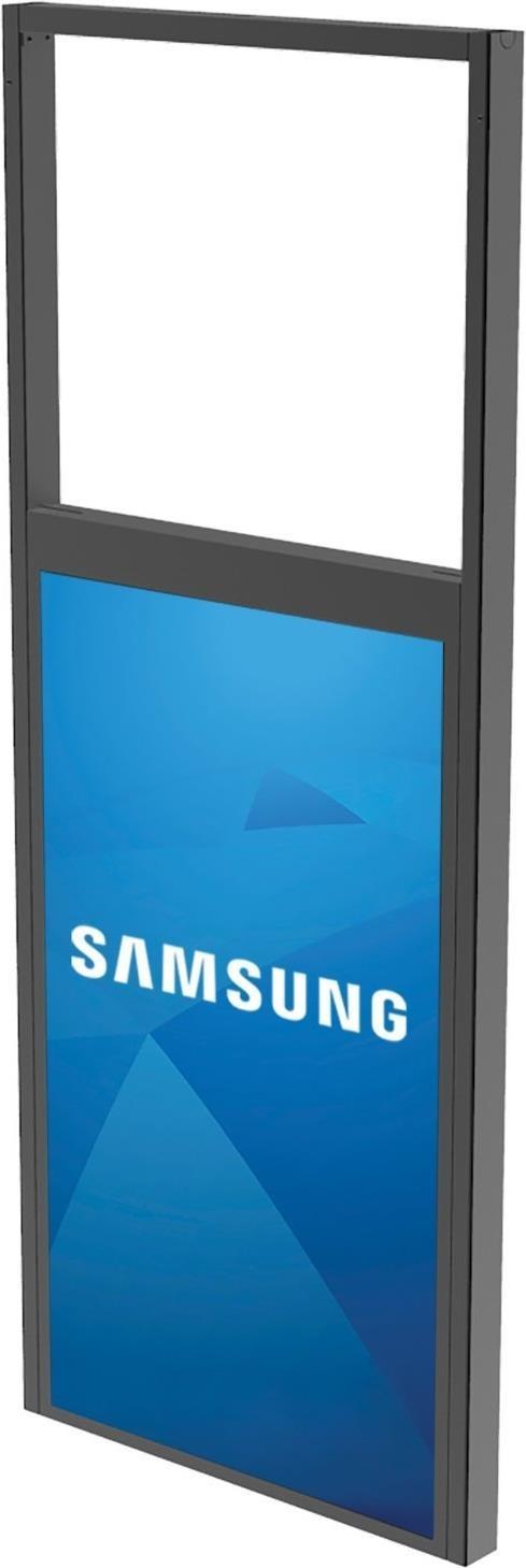 Купить Peerless-AV SmartMount DS-OM55ND - Deckenhalterung für LCD-Display - mattschwarz - Bildschirmgröße: 139.7 cm (55") - für Samsung OM55N-D (DS-OM55ND-CEIL) в магазине wardena.ru
