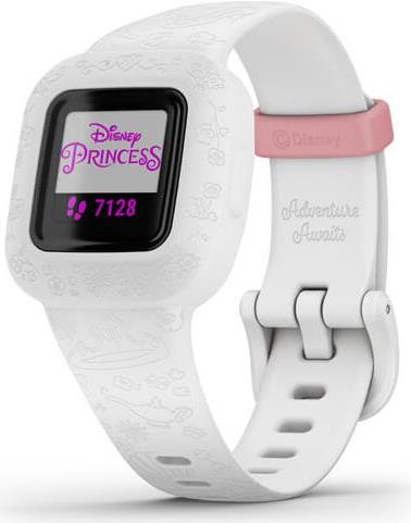 Купить Garmin vivofit jr. 3 - Disney Princess - Aktivitätsmesser mit Band - Silikon - weiß - Bandgröße 130-175 mm - Bluetooth - 25 g (010-02441-12) в магазине wardena.ru