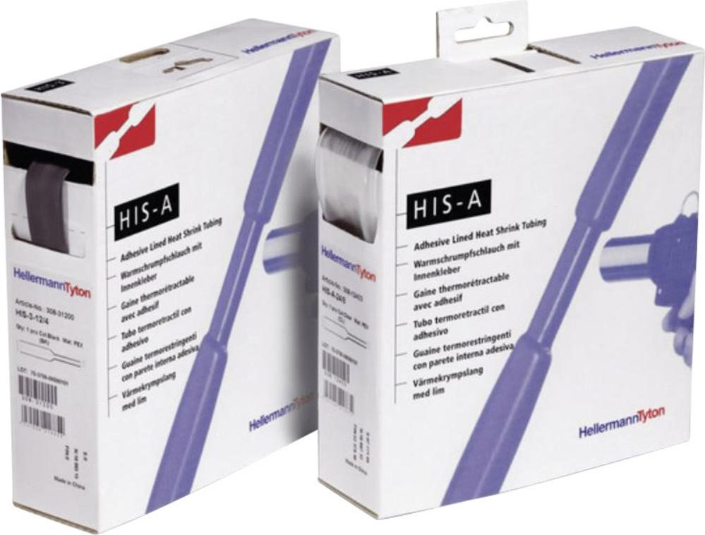 Купить HellermannTyton Spender-Box HIS-A mit Innenkleber Ø vor/nach Schrumpfung: 24 mm/8 mm Schrumpfrate 3:1 3 m Transparent (308-12403) в магазине wardena.ru