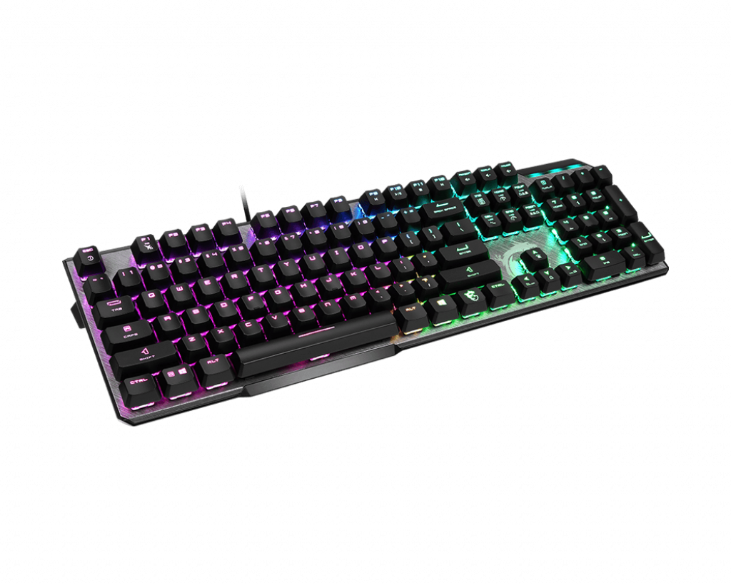 Купить MSI Vigor GK50 Elite - Tastatur - backlit - USB - Deutsch - Tastenschalter: Kailh Box White (S11-04DE229-CLA) в магазине wardena.ru
