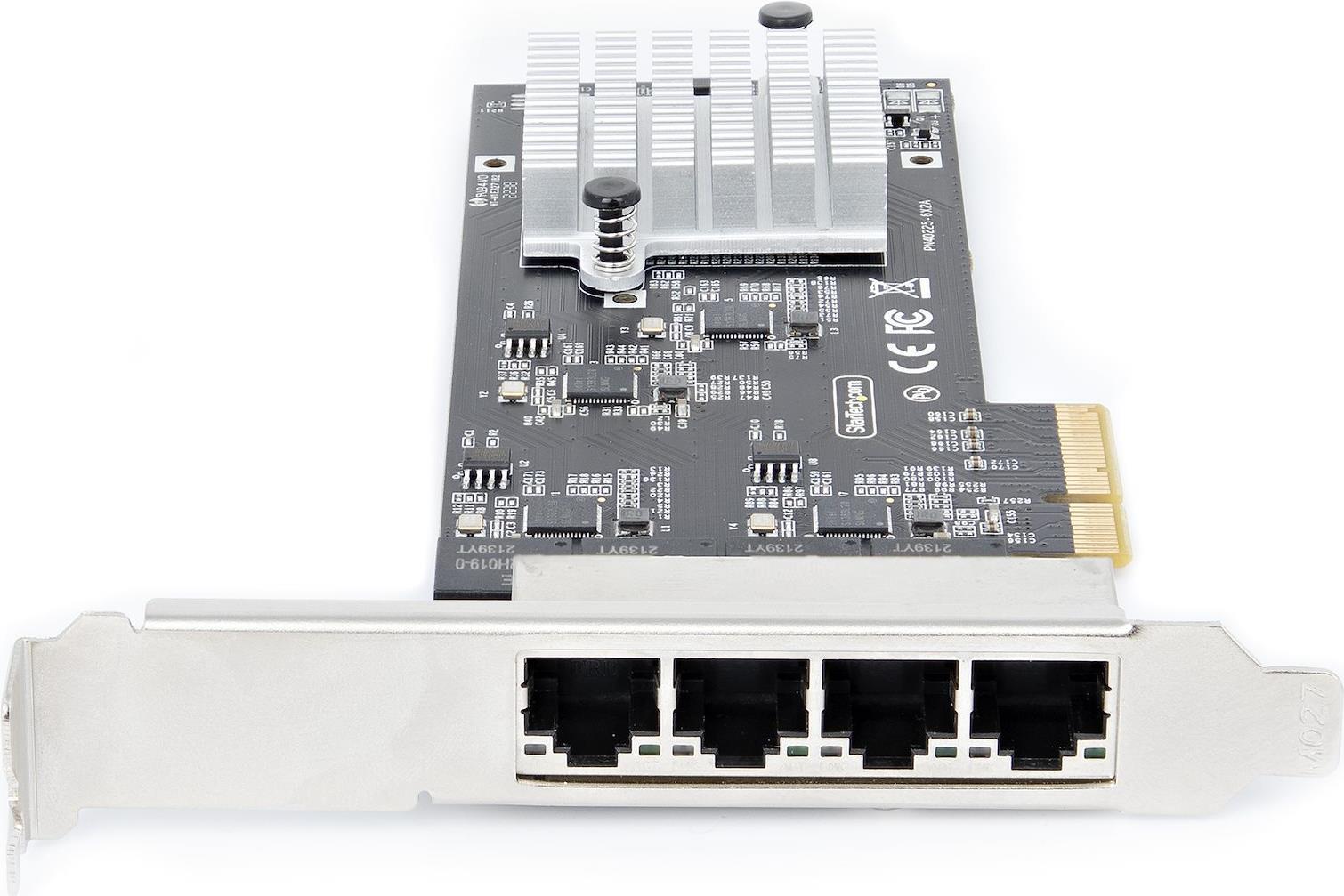 Купить StarTech.com 4-Port 2.5Gbps NBASE-T PCIe Network Card, Intel I225-V Chip, Quad Port Computer Network Card, Multi-Gigabit NIC, PCI Express Server LAN Card, Desktop Ethernet Interface Card, PCI Express 2.0 (PR42GI-NETWORK- (PR42GI-NETWORK-CARD) в магазине wardena.ru