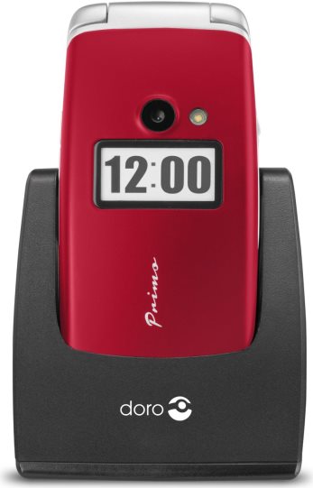 Купить Doro Primo 413 - Mobiltelefon - GSM - TFT - Rot (360014) в магазине wardena.ru