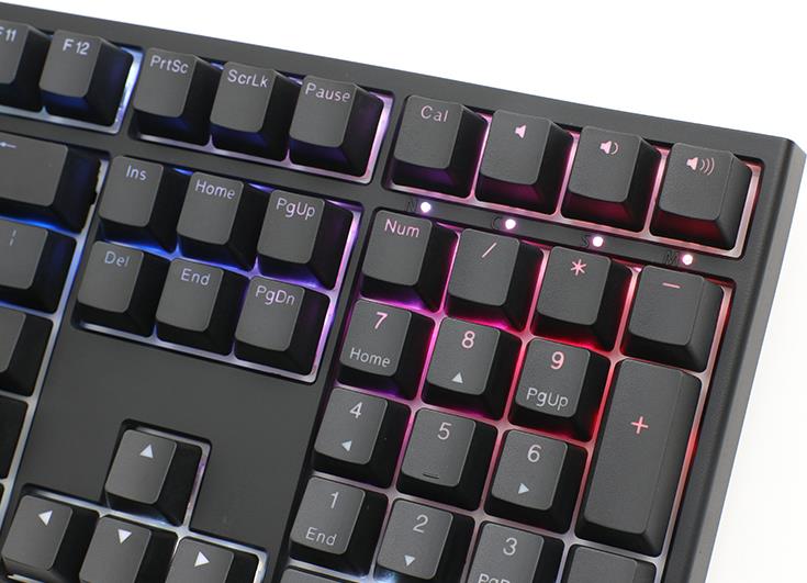 Купить Ducky One 2 Backlit PBT Gaming Tastatur, MX-Black, RGB LED - schwarz (DKON1808ST-ADEPDAZT1) в магазине wardena.ru