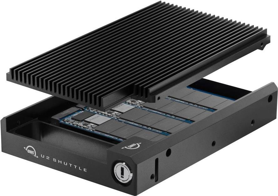 Купить OWC U2 Shuttle SSD-Gehäuse Schwarz 3.5"  (OWCU2SHUTTLE) в магазине wardena.ru