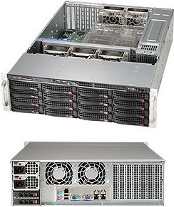 Купить Super Micro Supermicro SC836 BE1C-R1K03B - Rack - einbaufähig - 3U - verbessertes, erweitertes ATX - SATA/SAS - Hot-Swap 1000 Watt - Schwarz (CSE-836BE1C-R1K03B) в магазине wardena.ru