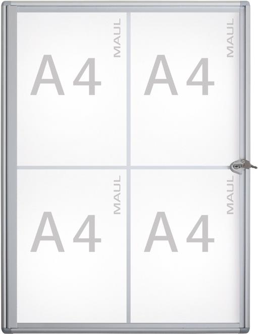 Купить Maulextraslim - Aluminium - Glas - Kunststoff - Aluminium - 655 x 491 x 27 mm - 4 x A4 (6820408) в магазине wardena.ru