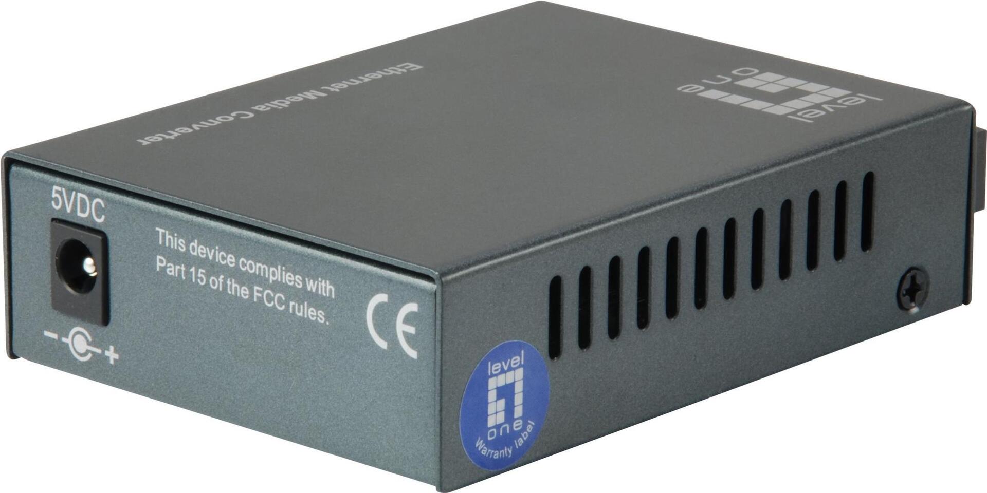 Купить LevelOne FVT-1105 - Medienkonverter - 100Mb LAN - 10Base-T, 100Base-FX, 100Base-TX - RJ-45 / SC Single-Modus - bis zu 80 km - 1310 nm в магазине wardena.ru