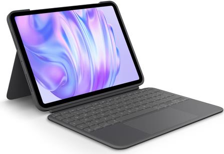 Купить Logitech Combo Touch - Tastatur und Foliohülle - mit Trackpad - hintergrundbeleuchtet - Apple Smart connector - QWERTY - Italienisch - Graphite - für Apple 11-inch iPad Pro M4 Wi-Fi, M4 Wi-Fi + Cellular (920-012771) в магазине wardena.ru