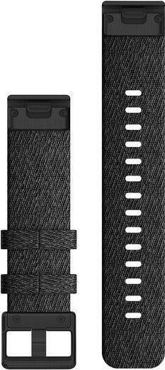 Купить Garmin QuickFit - Uhrarmband - Heathered Black, black hardware - für fenix 6S Pro, Sapphire (010-12875-00) в магазине wardena.ru