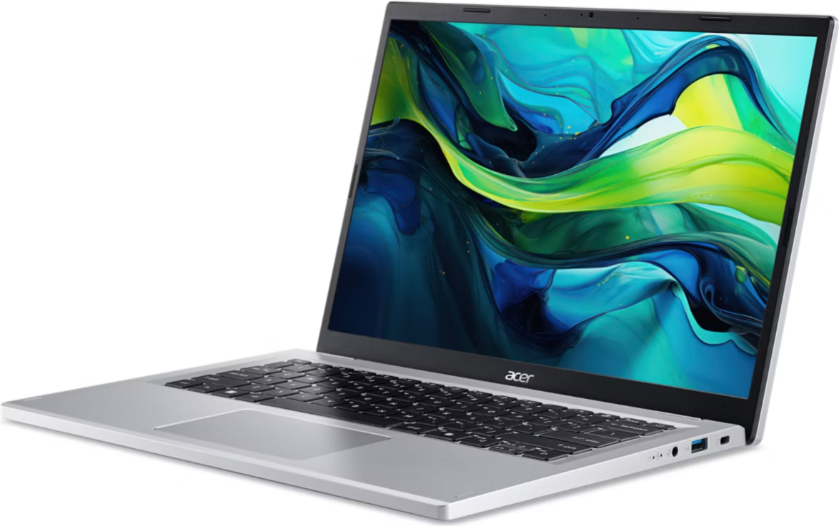 Купить Acer Aspire AG14-21P-R5DQ AMD Ryzen™ 5 7520U Laptop 35,6 cm (14") Full HD 16 GB LPDDR5-SDRAM 1 TB SSD Wi-Fi 6 (802.11ax) Windows 11 Home Silber (NX.KSKEG.008) в магазине wardena.ru