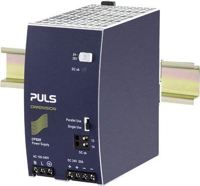 Купить PULS DIMENSION CPS20.241 Hutschienen-Netzteil, Schaltnetzteil, DIN-Netzgerät 24 V/DC 20 A 480 W (CPS20.241) в магазине wardena.ru