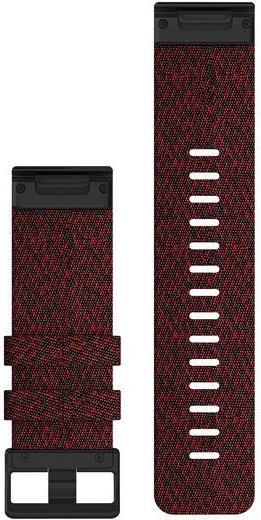 Купить Garmin QuickFit - Uhrarmband - Heathered Red - für fenix 6X Pro, Pro Solar, Sapphire (010-12864-06) в магазине wardena.ru