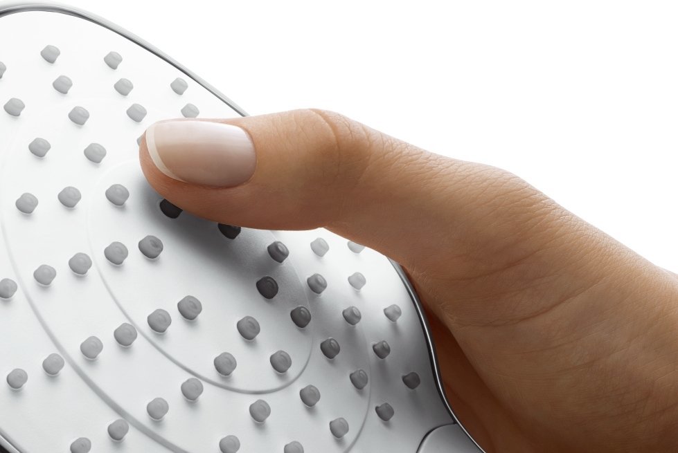 Купить Hansgrohe Croma Select E Multi  ручной душ хром-белый матовый 26810400 в магазине wardena.ru