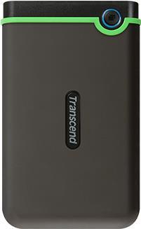 Купить Transcend StoreJet 25M3 - Festplatte - 2 TB - extern (tragbar) - 2.5" (6.4 cm) - USB 3.1 Gen 1 - 256-Bit-AES - Iron Gray (TS2TSJ25M3S) в магазине wardena.ru