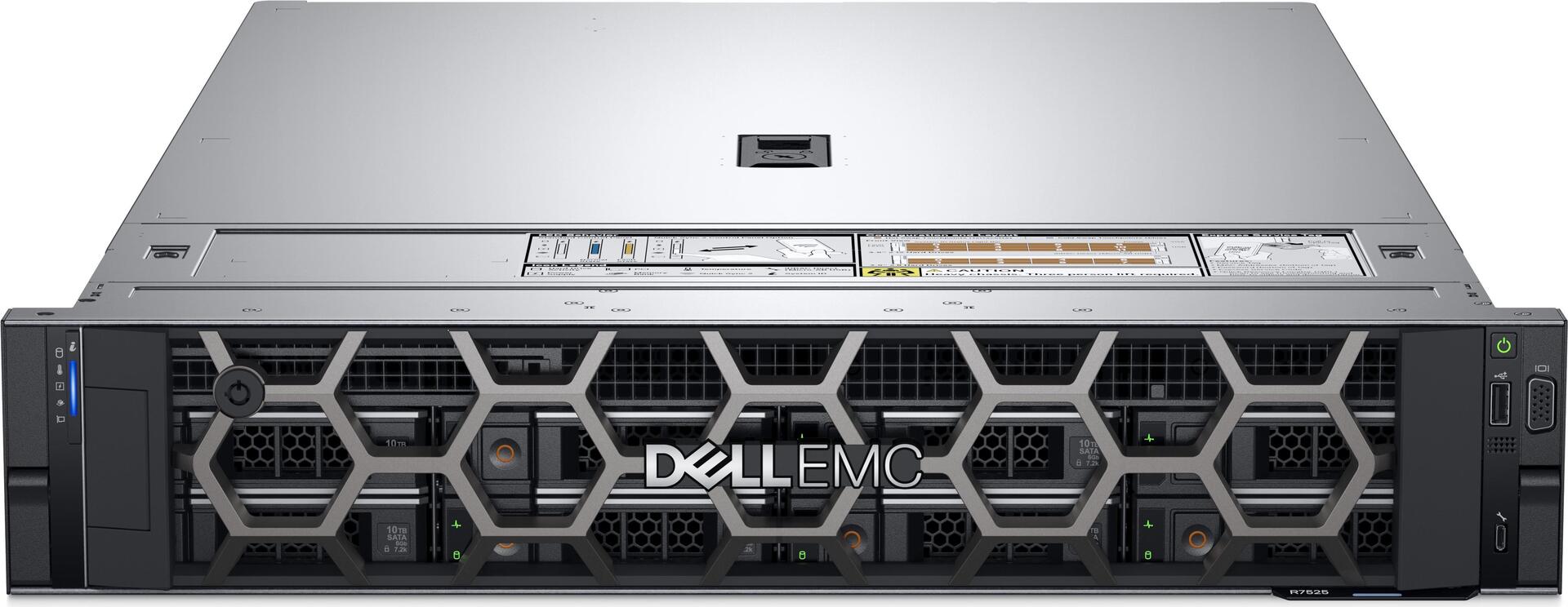 Купить DELL PowerEdge R7525 Server 960 GB Rack (2U) AMD EPYC 3 GHz 64 GB DDR4-SDRAM 800 W (PER752509A) в магазине wardena.ru