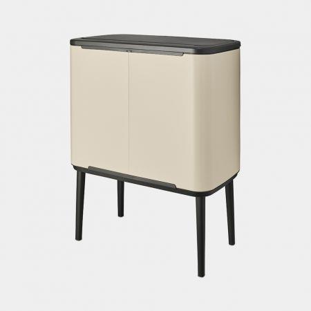 Купить Brabantia Bo Touch Bin 33 l 3 Korb/Körbe Beige (201608) в магазине wardena.ru