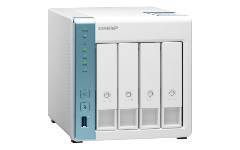 Купить QNAP TS-431P3-4G - NAS-Server - 4 Schächte - 32 TB - SATA 6Gb/s - HDD 8 TB x 4 - RAID 0, 1, 5, 6, 10, JBOD, 5 Hot Spare, 6 Hot Spare, 10-Hot-Spare, 1 Hot-Spare - RAM 4 GB - 2.5 Gigabit Ethernet - iSCSI Support (TS-431P3-4G/32TBVN) в магазине wardena.ru