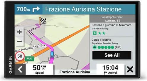 Купить Garmin CamperVan - GPS-/Galileo-Navigationsgerät - Kfz 6.95" Breitbild (010-02666-11) в магазине wardena.ru