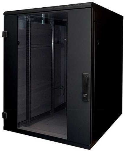 Купить TRITON 19""Schrank B600/T 800 Schwarz bis 800Kg Glastür (RMA-18-A68-BAX-N1) в магазине wardena.ru