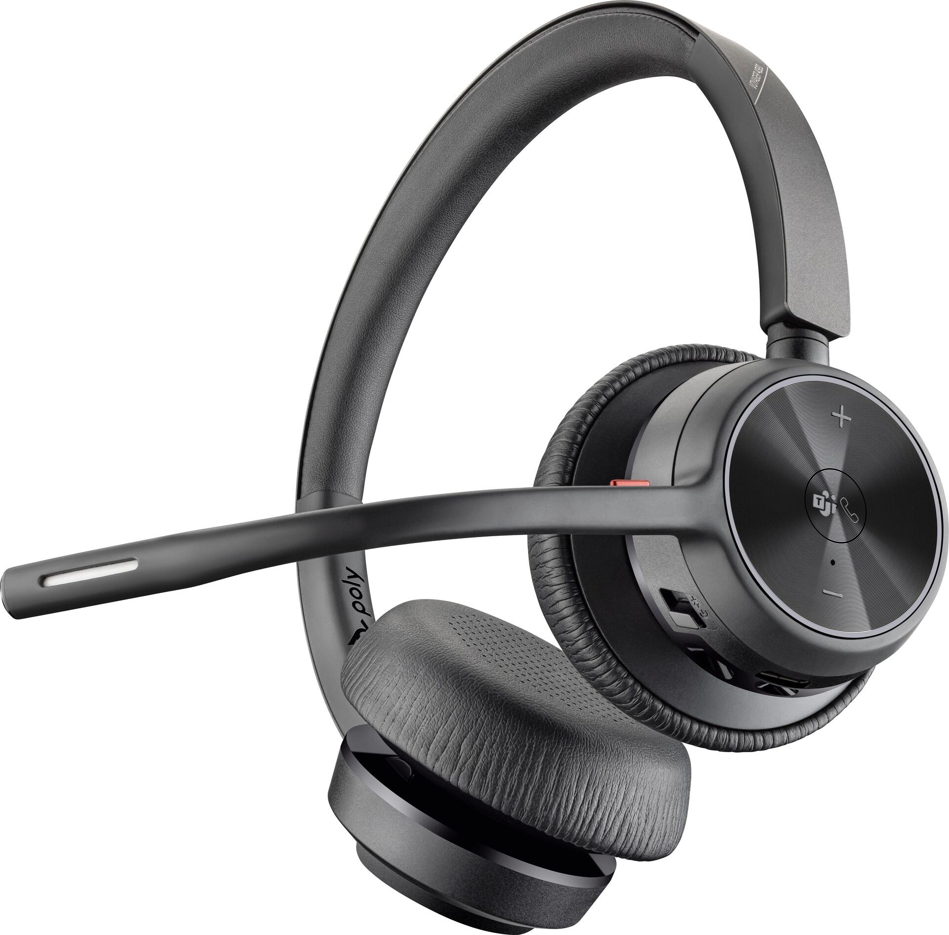 Купить HP POLY Poly Voyager 4320-M - Voyager 4300 UC series - Headset - On-Ear - Bluetooth - kabellos, kabelgebunden - USB-C - Schwarz - Zoom Certified, Zertifiziert für Microsoft Teams (77Z30AA) в магазине wardena.ru