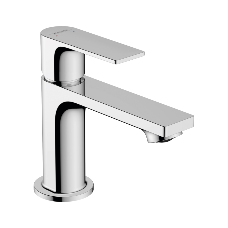 Купить Hansgrohe Rebris E Смеситель для раковины 80 со сливным гарнитуром хром 72550000 в магазине wardena.ru