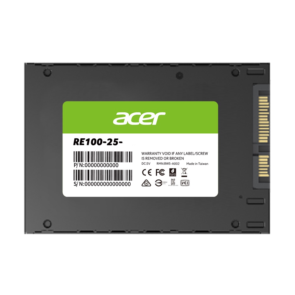 Купить Acer SSD RE100 2,5 4TB (BL.9BWWA.111) в магазине wardena.ru