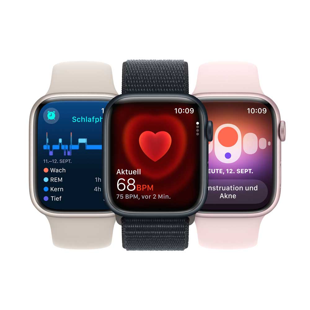Купить APPLE Watch Series 9 GPS 45mm PRODUCT RED Aluminium Case with PRODUCT RED Sport Band - S/M (MRXJ3QF/A) в магазине wardena.ru