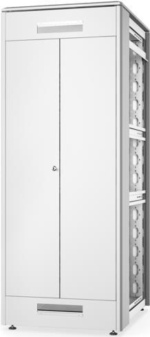 Купить Digitus Unique - Schrank Netzwerkschrank - bodenstehend - Hellgrau, RAL 7035 - 42HE - 48,3 cm (19") (DN-31123) в магазине wardena.ru