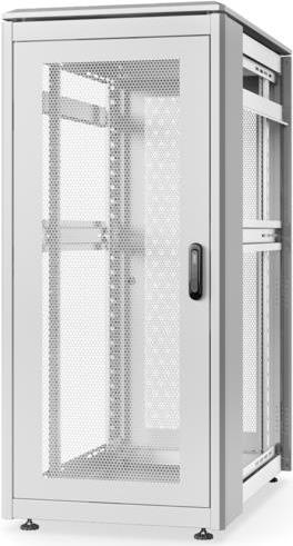 Купить Digitus Unique - Schrank Netzwerkschrank - bodenstehend - Hellgrau, RAL 7035 - 26U - 48,3 cm (19") (DN-31104) в магазине wardena.ru