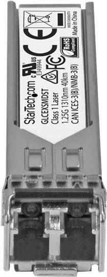 Купить StarTech.com Cisco GLC-EX-SMD kompatibel SFP - Gigabit Fiber 1000Base-EX SFP Transceiver Modul - SM LC - 40km - 1310nm - SFP (Mini-GBIC)-Transceiver-Modul (gleichwertig mit: Cisco GLC-EX-SMD) - GigE - 1000Base-EX - LC Si (GLCEXSMDST) в магазине wardena.ru