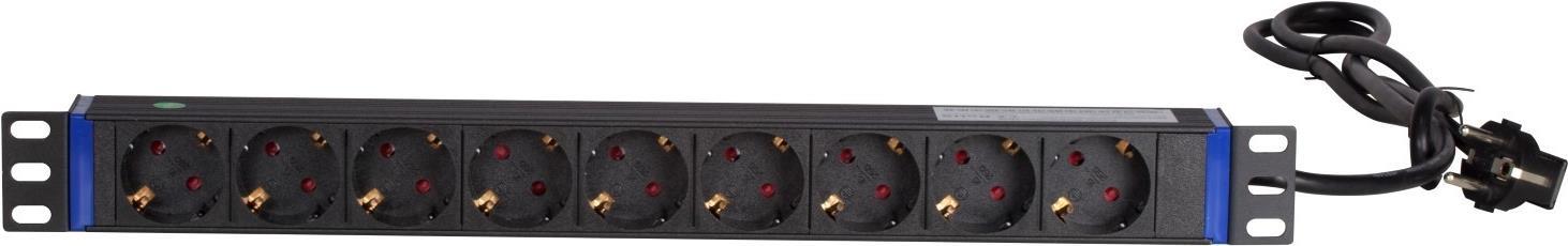 Купить DS-IT 19” Steckdosenleiste - 9-fach (DS-9PDU) в магазине wardena.ru