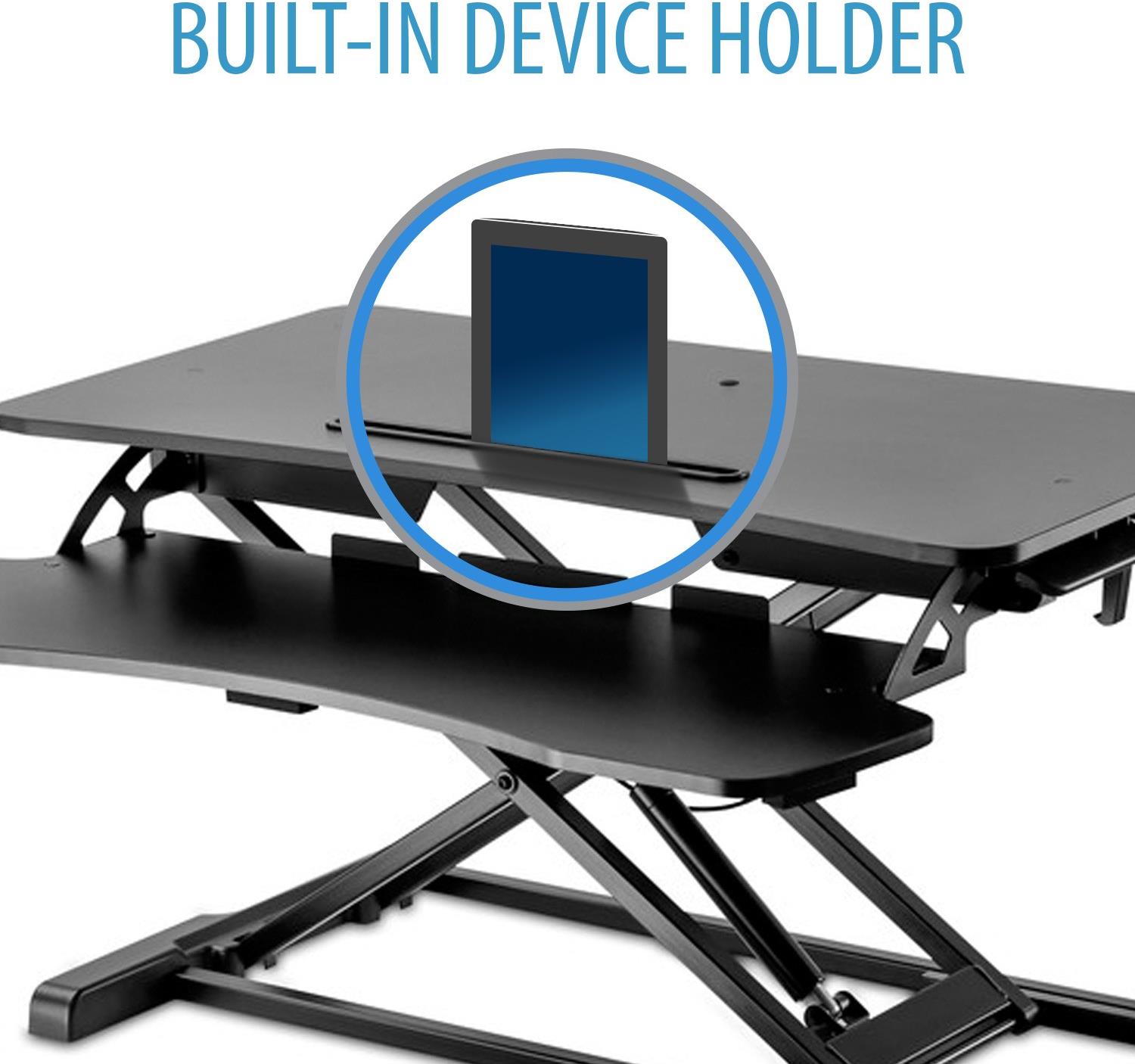 Купить V7 Essential-Workstation-Tischständer mit Sitz-/Stehfunktion (DT2SSB-1E) в магазине wardena.ru