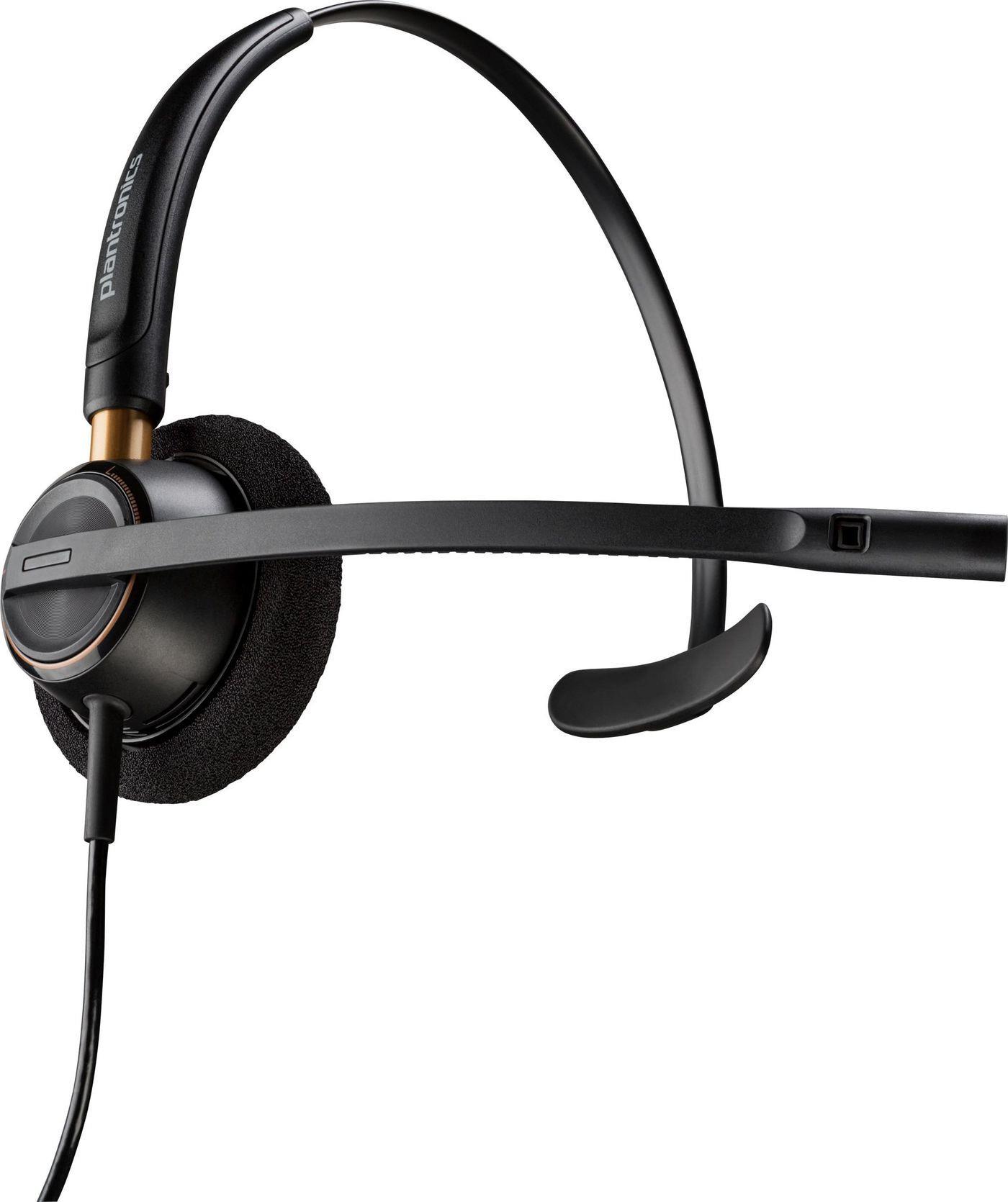 Купить HP Poly EncorePro HW510 Headset - Kabelgebunden - Anrufe/Musik - 54,6 g - Kopfhörer - Schwarz (783Q2AA) в магазине wardena.ru